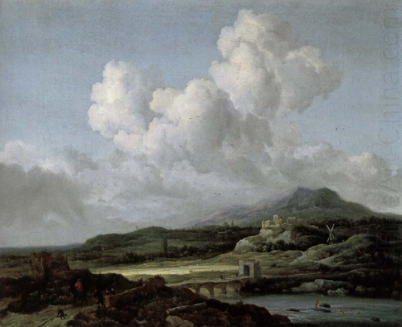 Jacob van Ruisdael The sun appears china oil painting image